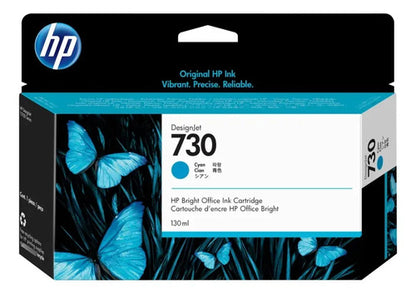 Cartucho De Tinta Cian Hp P2v62a De 130 Ml