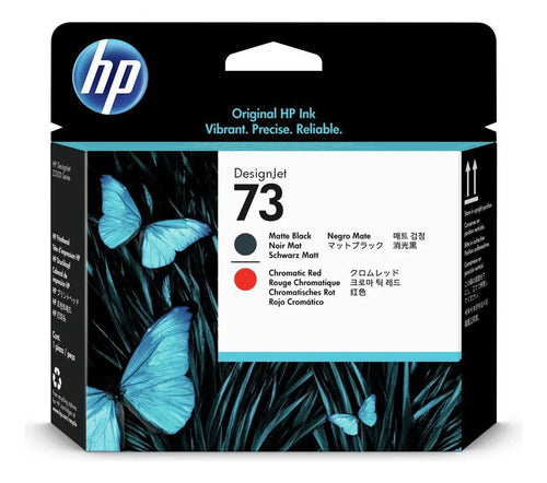 Cabezal De Impresión Hp 73 Negro Y Rojo Mate Cd949a Z3200