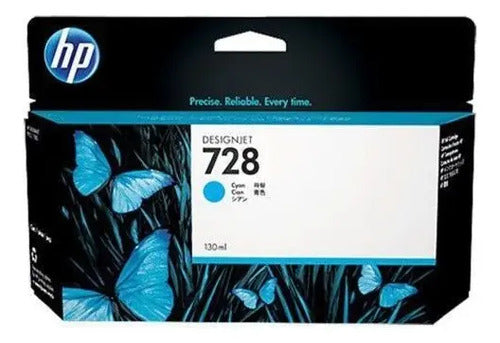 Cartucho De Tinta Hp 728 F9j67a Cian