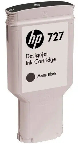 Cartucho Hp 727 Designjet, Negro Mate, 1 Pieza, 1q12a