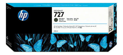 Cartucho Hp 727 Designjet, Negro Mate, 1 Pieza, 1q12a