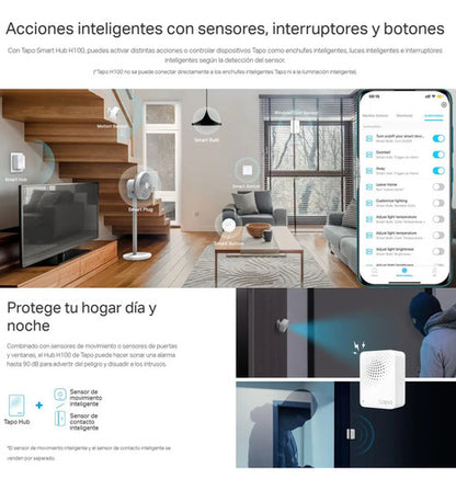 Hub Inteligente Tp-link Tapo H100 Con Timbre Incorporado