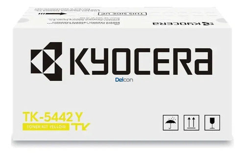 Tóner Kyocera 1t0coaaus0 Tk-5442y, 2400 Páginas, Amarillo Amarillo