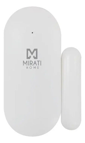 Kit Alarma Y Sensor Casa Wi-fi 4g Mirati Panel Táctil Negro