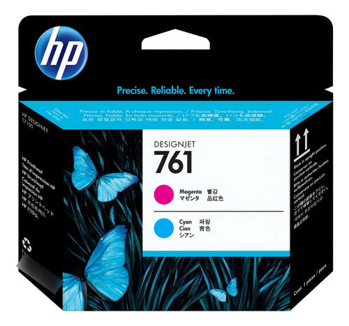 Cabezal Hp 761 Ch646a Magenta / Cyan T7100 T7200
