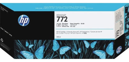 Cartucho De Tinta Hp Cn633a 772 Negro Fotográfico 300 Ml
