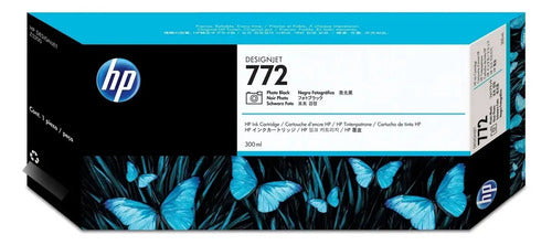 Cartucho De Tinta Hp Cn633a 772 Negro Fotográfico 300 Ml