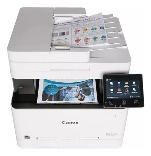Multifuncional Canon Imageclass Mf654cdw Color, Láser Blanco