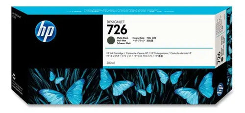 Tinta Hp 726 Ch575a Color Negro Mate