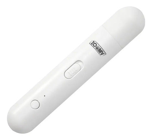 Limador Uñas Eléctrico Recarga. Usb C Mascotas Grandes Zoomy Blanco Grande