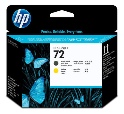 Cabezal Hp Lf De Impresión 72 Color Negro Mate-amarillo
