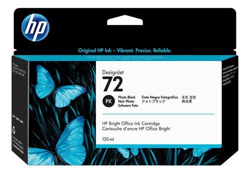 Cartucho Hp 72 - Tinta Fotográfica Negra 130 Ml C9370a