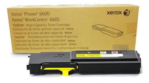 Tóner Xerox 106r02235 Amarillo, 6.000 Páginas Yellow