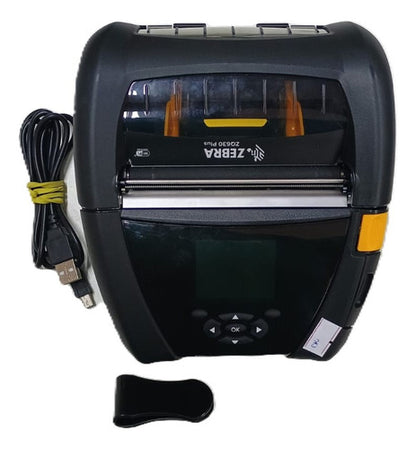 Impresora Zebra Zq630 4  203 Dpi Bt/wi-fi Zq63-auwal04-00 Negro