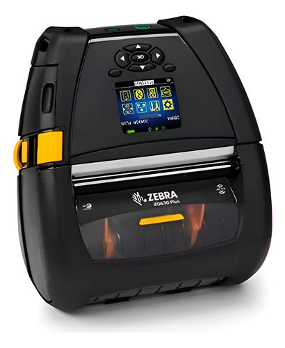 Impresora Zebra Zq630 4  203 Dpi Bt/wi-fi Zq63-auwal04-00 Negro