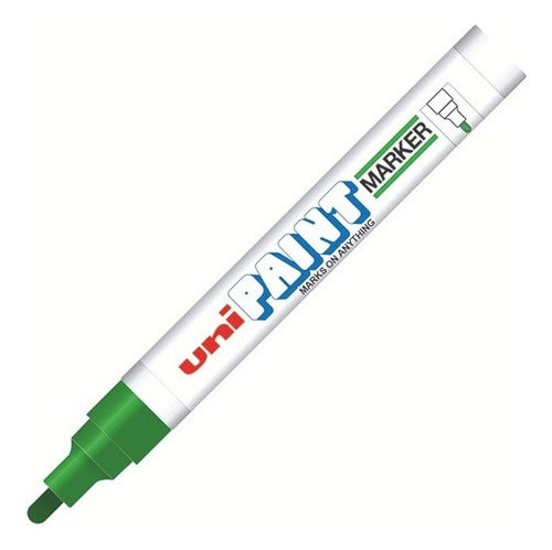 Marcador Azor Px20ve Uniball Paint Color Verde C/12 Pzas /v