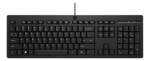 Teclado Hp 125, Negro
