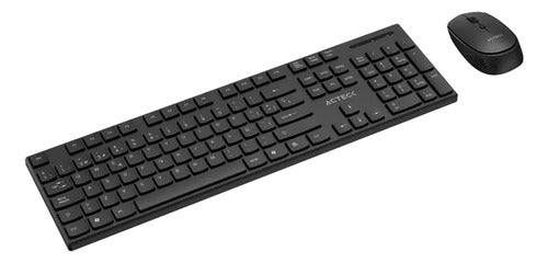 Kit Teclado Y Mouse Acteck Creator Vantage Aero Mk555 Qwerty