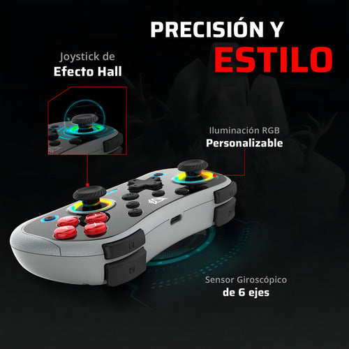 Gamepad Balam Rush Kontrol Pocket G555 Conexion Dual Bt 5.0 / Usb-c Switch Android Ios Pc Azul Br-942577