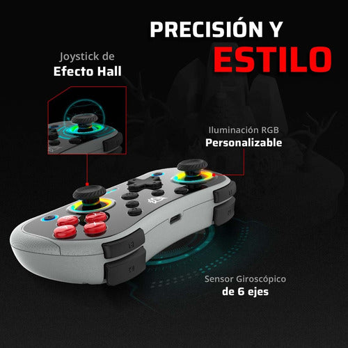 Control Inalambrico Kontrol Pocket G555 Rgb Recargable Blanc