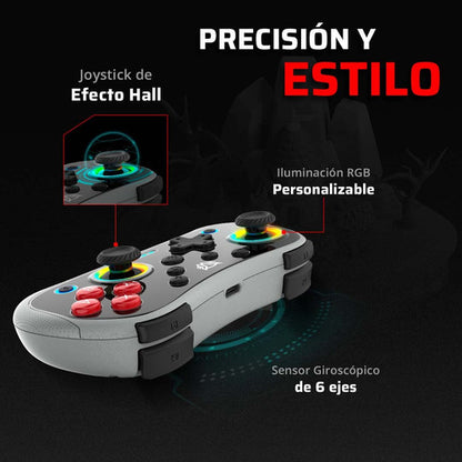 Control Inalambrico Kontrol Pocket G555 Rgb Recargable Blanc