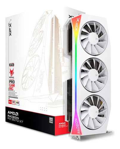 Tarjeta De Video Xfx Amd Radeon Rx 9070 Xt Mercury Oc Gaming