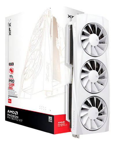 Tarjeta De Video Xfx Amd Radeon Rx 9070 Xt White Gaming 16gb