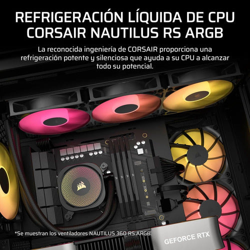 Corsair Nautilus 240 Rs Enfriamiento Líquido Cpu 2100rpm