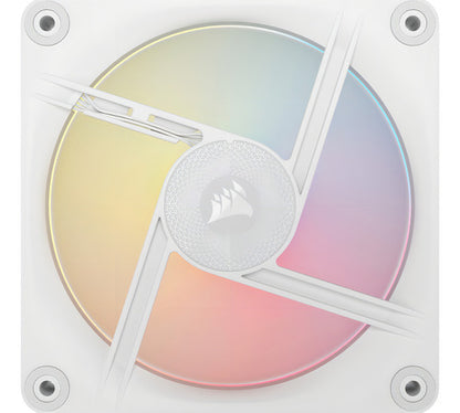 Ventilador Corsair Icue Link Lx120-r, 3x 120mm, 2400rpm, Rgb Blanco