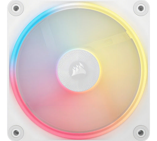 Ventilador Corsair Icue Link Lx120-r, 3x 120mm, 2400rpm, Rgb Blanco