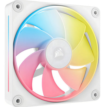 Ventilador Corsair Icue Link Lx120-r, 3x 120mm, 2400rpm, Rgb Blanco