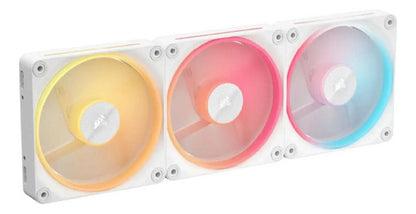 Ventilador Corsair Icue Link Lx120-r, 3x 120mm, 2400rpm, Rgb Blanco