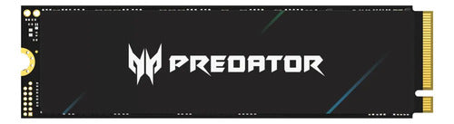 Ssd Acer Predator Gm9 Nvme, 1tb, M.2, 7200 Mb/s Pcie 5 Negro