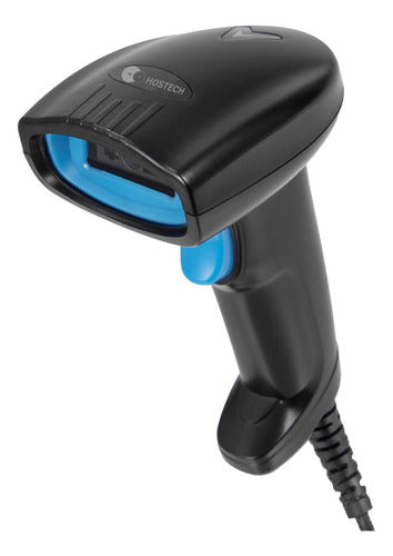 Lector De Código De Barras Hostech Htpossc1b Usb Negro