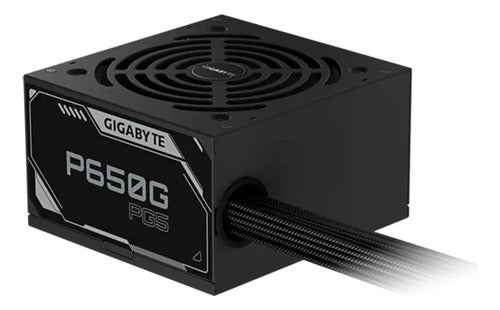 Fuente De Poder Gigabyte Gp-p650g Pg5 80 Plus Gold Atx 600w Negro