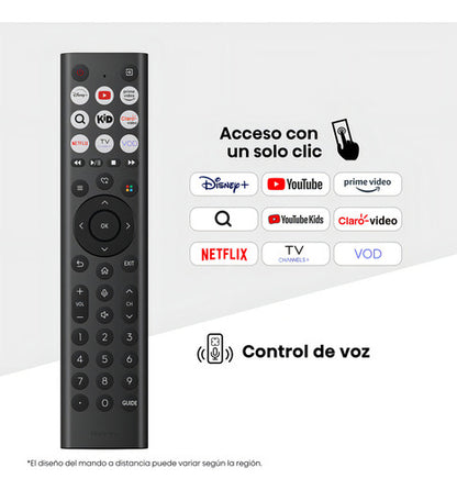 Hisense Smart Tv Led 55a65nv 55 , 4k Ultra Hd, Negro