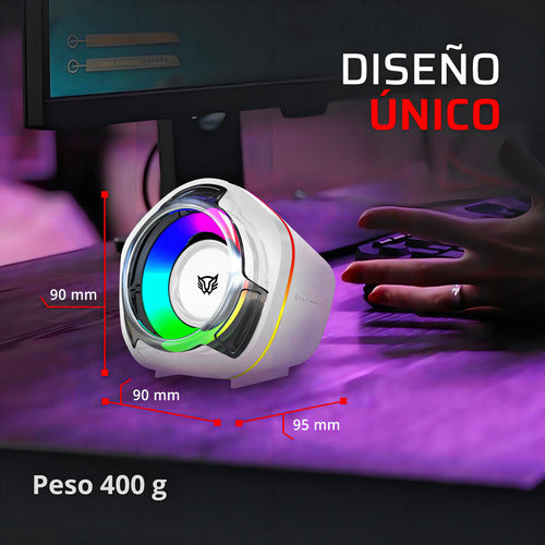 Balam Rush Bocina Para Computadora Glimm Penta Bg545 6w Rms Negro