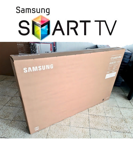 Samsung Smart Tv Led Crystal 55 , 4k Ultra Hd, Negro