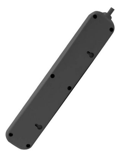Multicontacto Supresor De Voltaje Koblenz Ss-420 C Negro Color Gris Oscuro