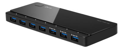 Adaptador De Hub Usb 3.0 Negro Tp-link Uh700 De 7 Puertos