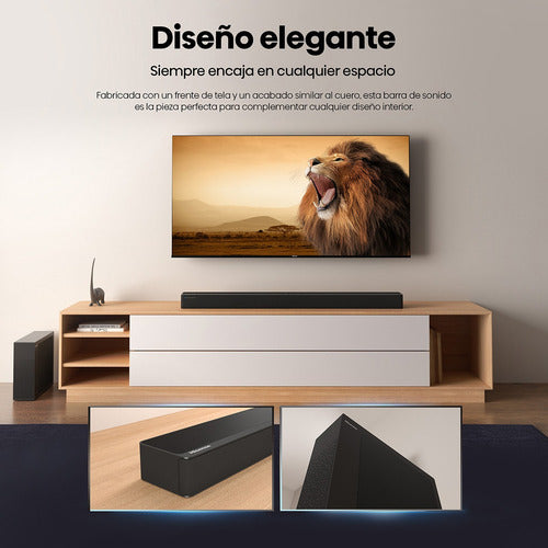 Hisense Barra De Sonido Hs2100 (2023) 2.1 Ch 240w Con Dts