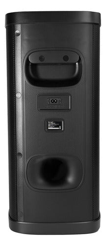 Vorago Bocina Ksp-580 Karaoke Speaker, Bluetooth Usb, Negro Negro