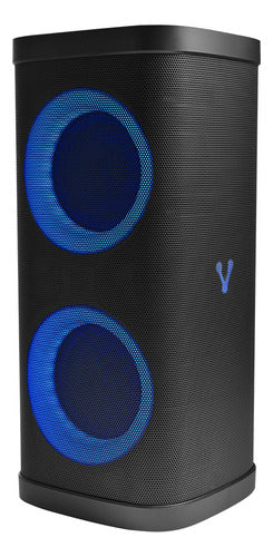 Vorago Bocina Ksp-580 Karaoke Speaker, Bluetooth Usb, Negro Negro