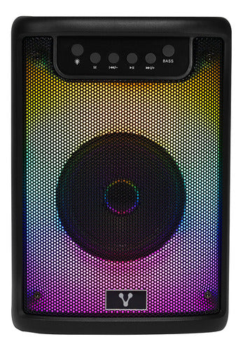 Vorago Bafle Ksp-205, Bluetooth, Alámbrico/inalámbrico, 10w Negro
