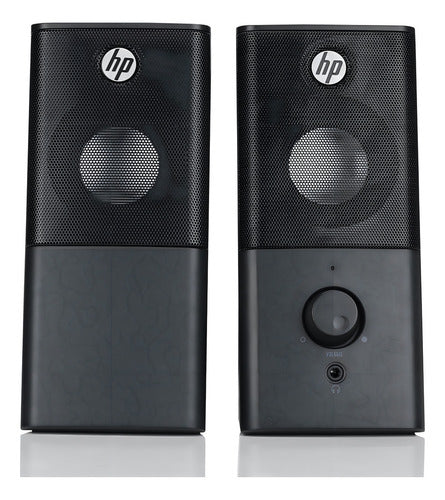 Hp Bocina Para Computadora Dhs-2101, Alámbrico, 6w Rms Negro