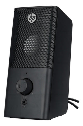 Hp Bocina Para Computadora Dhs-2101, Alámbrico, 6w Rms Negro