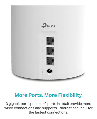 Ax3000 W. H. Mesh Wi-fi 6 Stm Tp-link Deco X55 (3-pack) /vc