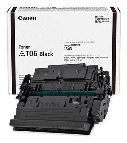 Tóner Canon T06 Laser Negro 20500 Páginas Negro 3526c0