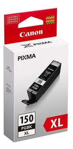 Tinta Canon Pgi-150xl Pgbk  Negro Contiene 22 Ml. Rinde 620