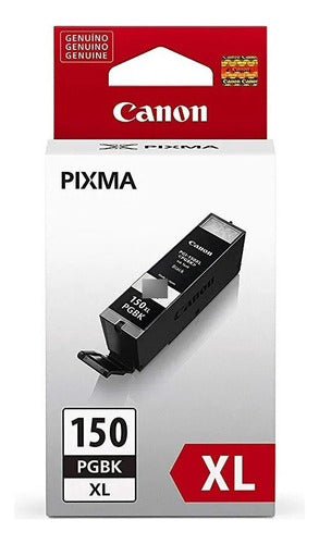 Tinta Canon Pgi-150xl Pgbk  Negro Contiene 22 Ml. Rinde 620